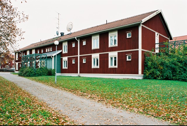 Hässelby Slott husnr 8 från öster.