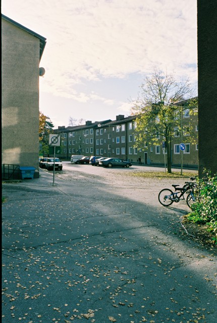 Lakejkammaren 2 husnr 2 från öster.