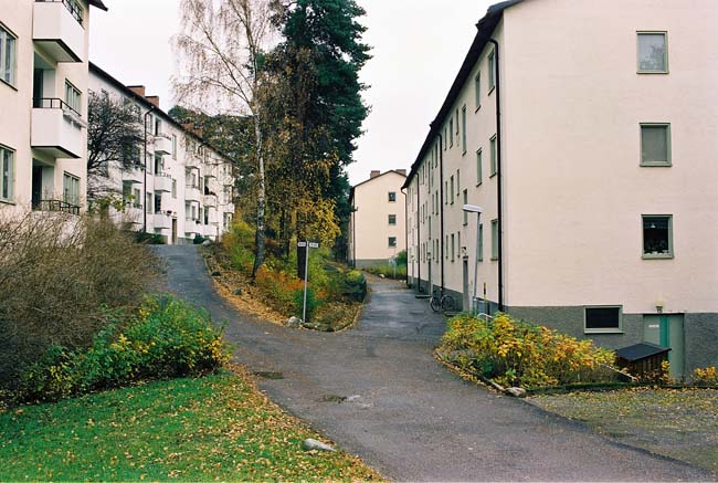 Rustkammaren 1, hus nr 5,3,1 och 2 fr väster
