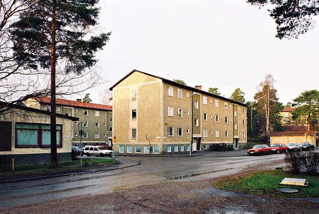 Grundkallen1, hus nr 4+3, fr öster
