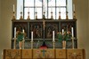 Senmedeltida altarskåp i Vara kyrka. Neg.nr. 04/105:21. JPG.