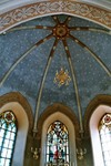 Ursprunglig stjärnhimmel i Long kyrkas korvalv. Neg.nr. 04/147:23. JPG.