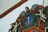 Detalj av altaruppsats i Södra Lundby kyrka. Neg.nr. 04/122:18. JPG.