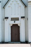 Västportal på Skarstad kyrka. Neg.nr. 04/110:03. JPG.