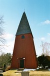 Klockstapel vid Breviks kyrka. Neg.nr. 03/248:19. JPG. 