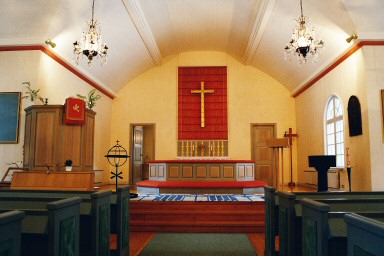 Koret i Forsviks kyrka. Neg.nr. 03/257:13. JPG.