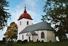 Exteriör av Acklinga kyrka, byggd i gustaviansk stil 1777-92. Neg.nr. 04/318:01. JPG. 