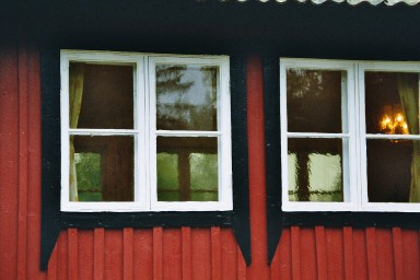 Fönster på Blåhults kapell. Neg.nr. 04/191:08. JPG. 