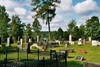 Sydvästra delen av Bjurbäcks kyrkogård. Neg.nr. 04/170:10. JPG. 