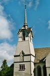 Sidoställt torn vid Bjurbäcks kyrka. Neg.nr. 04/170:05. JPG. 