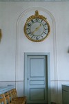 Sakristidörr med klocka i Sandhems kyrka. Neg.nr. 04/173:07. JPG.