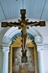 Medeltida triumfkrucifix i Sandhems kyrka. Neg.nr. 04/173:16. JPG.