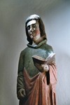 Senmedeltida träskulptur i Sandhems kyrka. Neg.nr. 04/173:01. JPG.