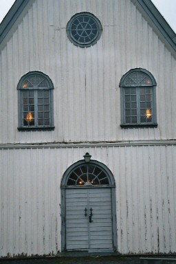 Västgavel på Norra Unnaryds kyrka. Neg.nr. B963_056:11. JPG. 