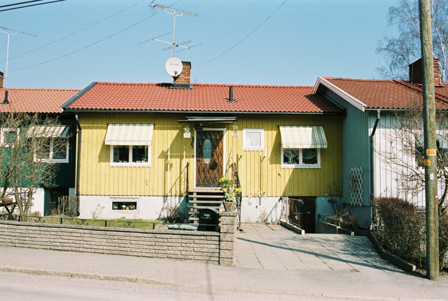 Klockkedjan 15 hus nr. 1 från sydväst



