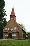 Antens kapell, uppfört i nationalromantisk stil 1915 efter ritningar av J Jerlén. Neg.nr. B961_008:07. JPG.