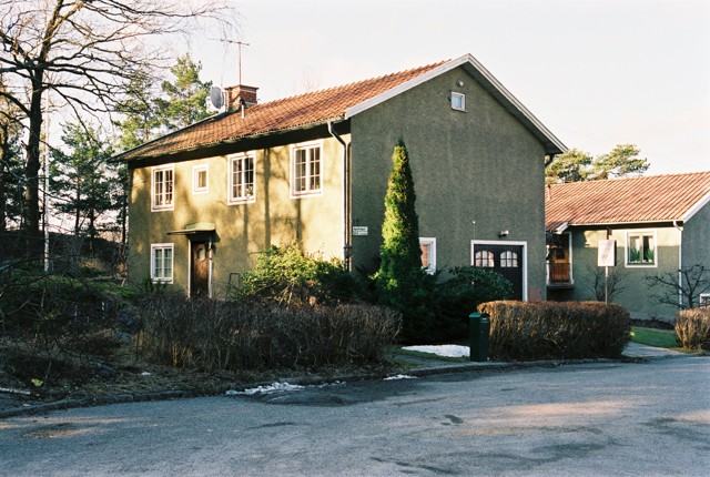 Halskedjan 11 hus nr. 1 från nordost








