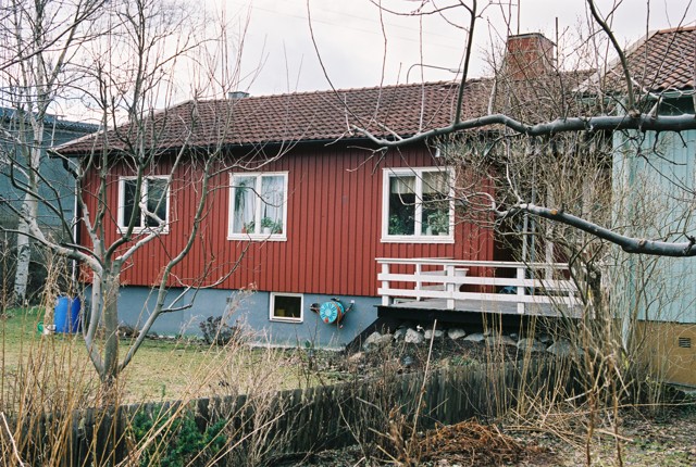 Broschen 2 hus nr. 1 från norr











