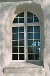 Fönster på Bälinge kyrkas södra långsida. Neg.nr. B961_065:04. JPG. 