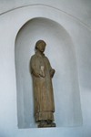 Gotisk skulptur i Bälinge kyrka. Neg.nr. B961_075:08. JPG.