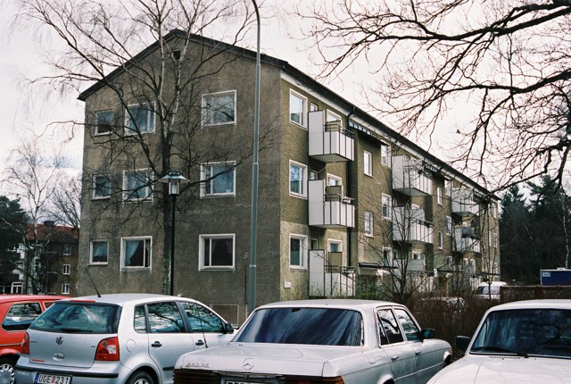 Knäppkängan 1 hus nr. 1 från nordväst





























