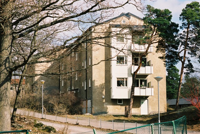 Snabelskon 3 hus nr. 1 från väster



