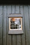 Långhusfönster på Skaga kapell. Neg.nr. 03/261:06. JPG. 
