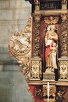 Hans Swants altaruppsats från 1663 i Skara domkyrka, detalj. Neg.nr. 04/355:08. JPG.