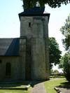 Örberga kyrka, tornet från norr.