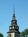 Örberga kyrka, tornspiran från sydöst.