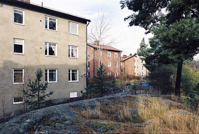 Bergsrådet 2, hus nr 1 , 2 och 3, fr sydost








