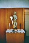 Beatebergs kyrka. Kristusstaty i sakristian. Neg.nr 04/292:20.jpg