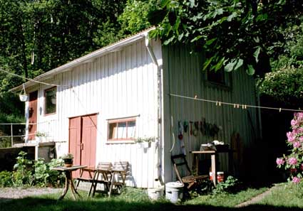 Bergum Hovgården,  lillstugan/tvättstugan