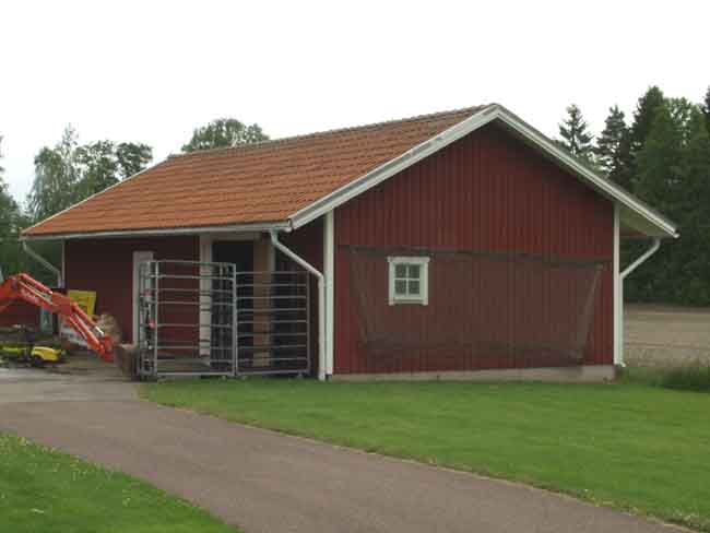 Ny kyrka, interiören, ekonomibyggnad. 