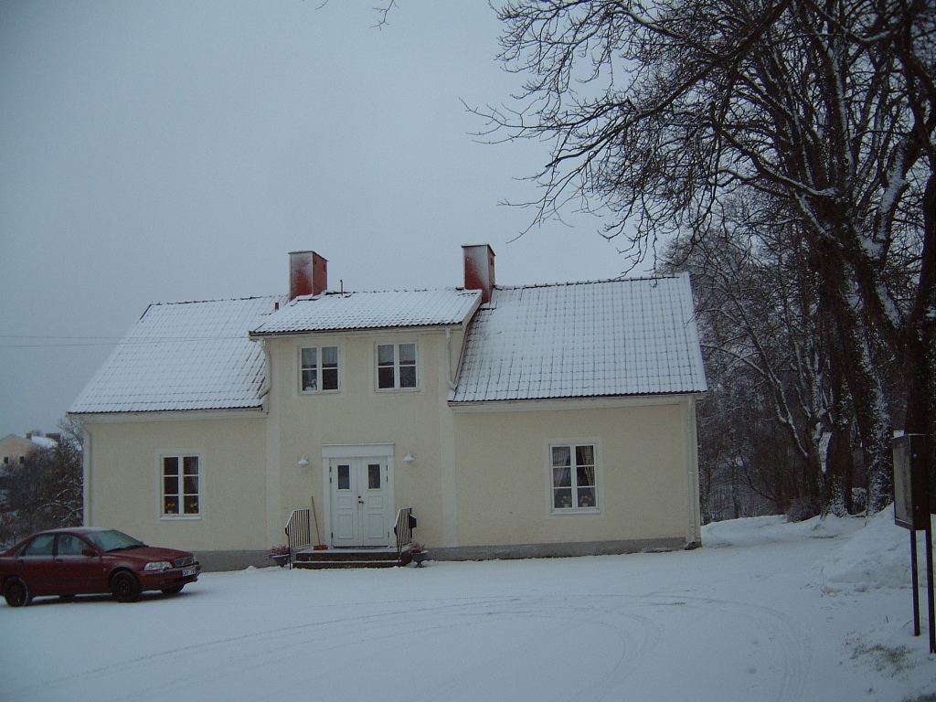 Sya kyrka, prästgården.