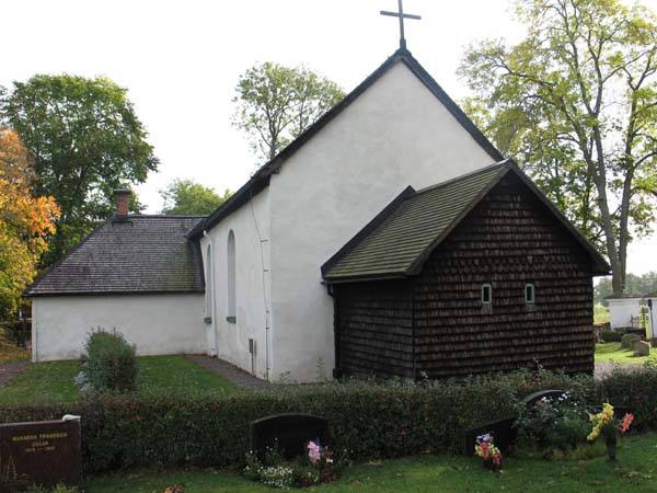 Kyrkan mot öster. 