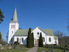 Dalhems kyrka från söder. 