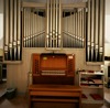 Orgeln byggdes av Lindegrens Orgelbyggeri 1966.