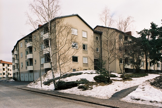 Nackspegeln 1, hus 6 och 1, fr väster








