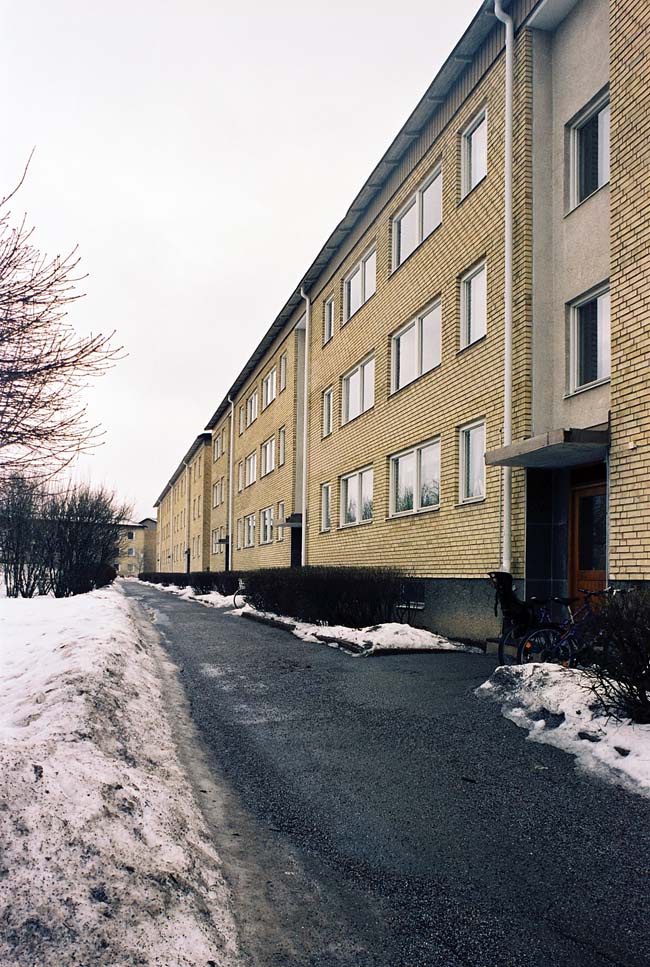 Baretten 1, hus nr 7, från norr