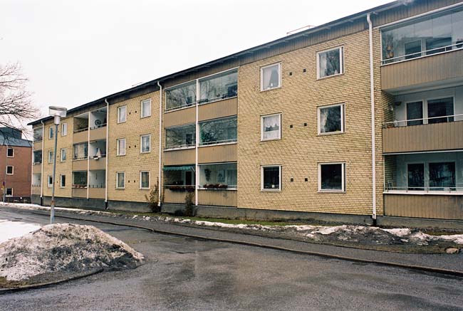 Baretten 1, hus nr 7, från sydväst