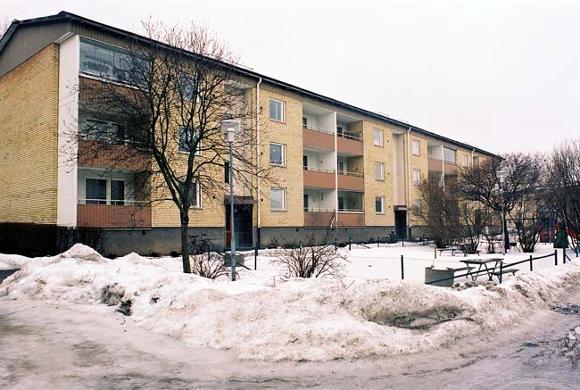 Baretten 1, hus nr 4, från söder