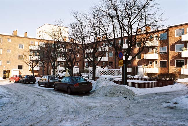 Stormhaken 1, hus nr 4 och 3, från söder