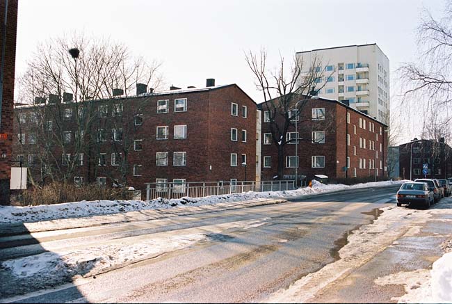 Spontvirket 2, hus nr 2 och 3, från nordöst