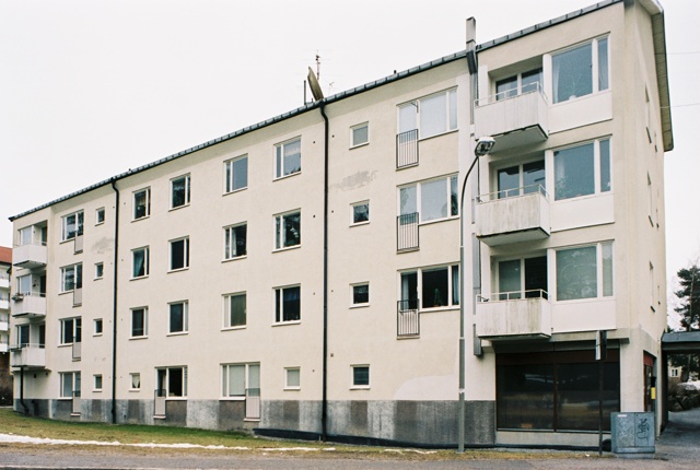 STOCKHOLM STRÅHATTEN 2 Husnr 2 från väster