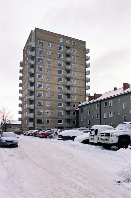 Valvankaret 1, hus nr 1, fr nordväst
