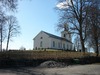 Kuddby kyrka, koret och norra långsidan.
