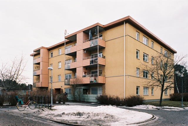 Fruängsgården 3, hus nr 5, från väster