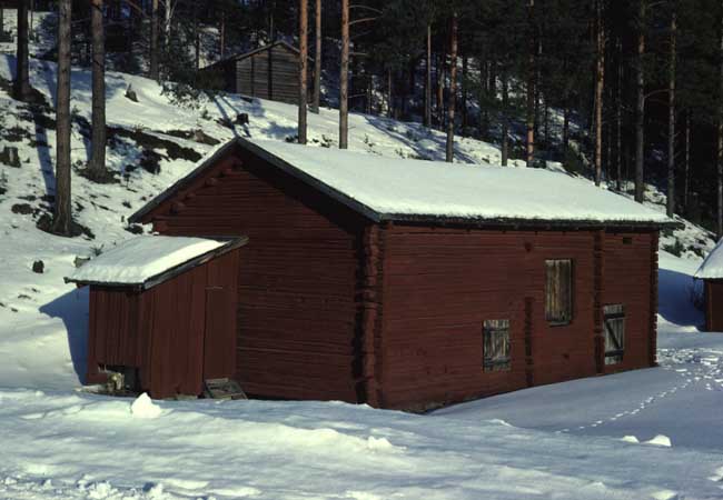 Gravols soldattorp, loge/avträde