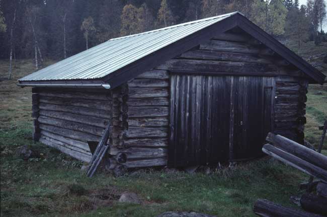 Vedbod/avträde